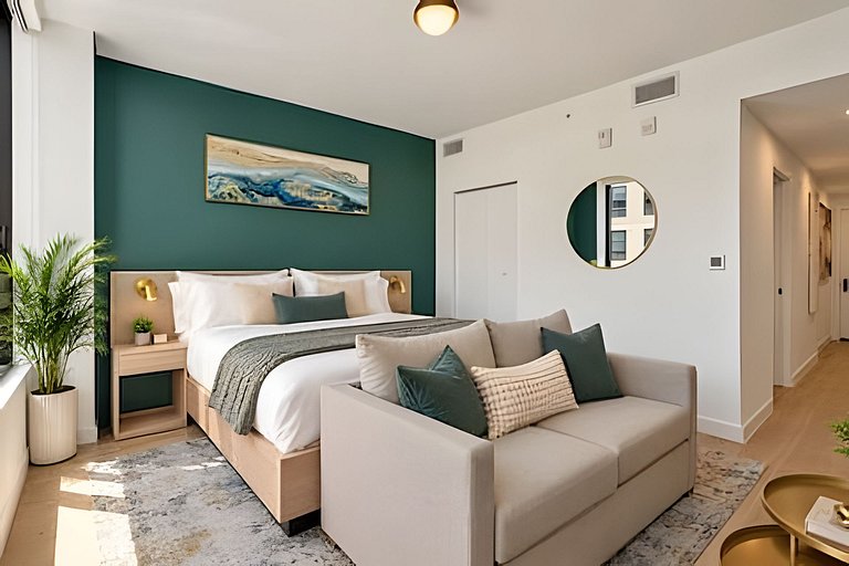 Spacious Downtown Studio | Fits 4 | Free Parking