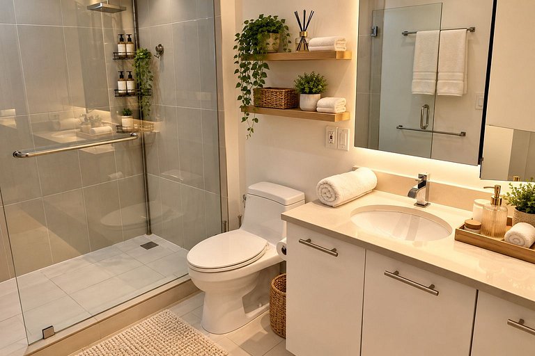 Huge 1,500sqft Lux 2BR • Walk to Design District